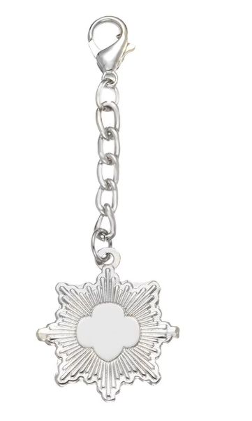 GS GRADUATION REGALIA SILVER AWARD CHARM