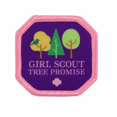Girl Scout Tree Promise 2025 Sew-On Patch