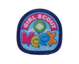 Girl Scout Week Balloons Sew On Patch