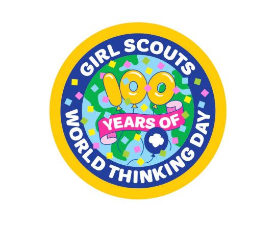100 Year World Thinking Day Patch