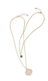 PAVE EDGE NECKLACE