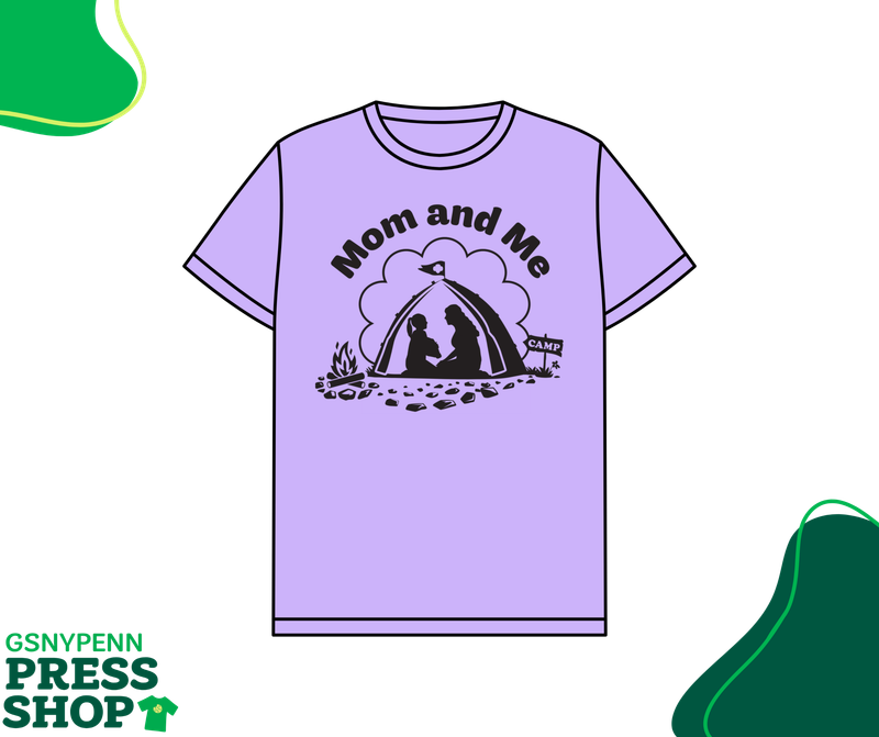 2026 Mom and Me Camp Design T-Shirt
