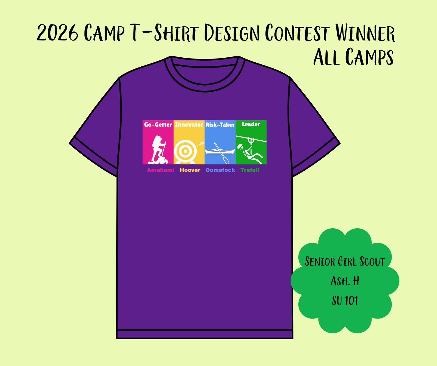 2026 All Camps Design T-Shirt