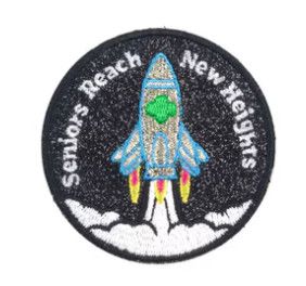 Girl Scouts x Supermix Studio Seniors Reach New Heights Iron-On Super Fun Patch