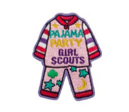 Pajama Party Iron On Patch