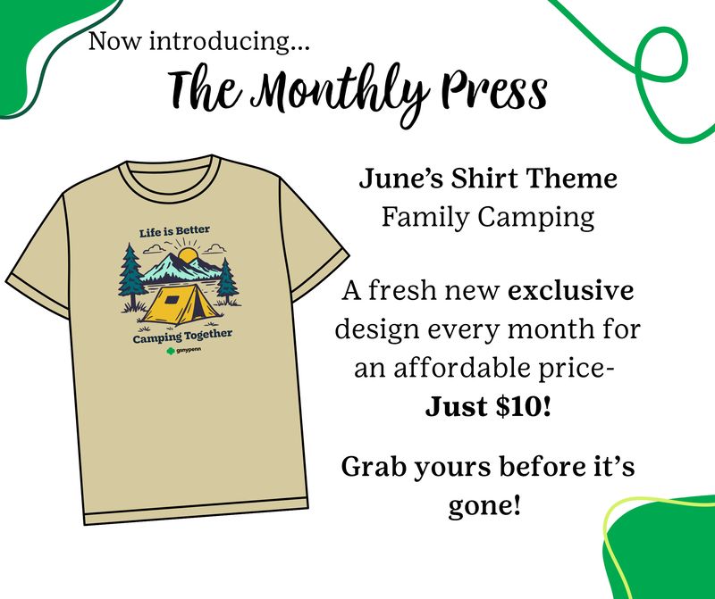 The Monthly Press- June Family Camping
