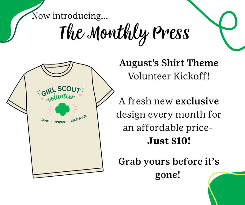 The Monthly Press- Volunteer Kickoff August