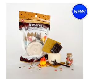 S’mores in our Mini KidDough Play Packs