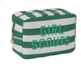 Girl Scouts Stripe Cosmetic Pouch