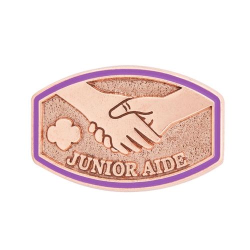 JUNIOR AIDE AWARD PIN (J)
