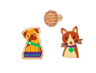 Animal Cookie Jewelry 3PK Pin Set