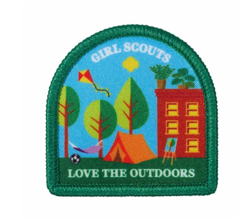 GIRL SCOUTS LOVE THE OUTDOORS CHALLENGE FUN PATCH 2026