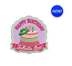 Happy Birthday JGL Cake Fun Patch 2026