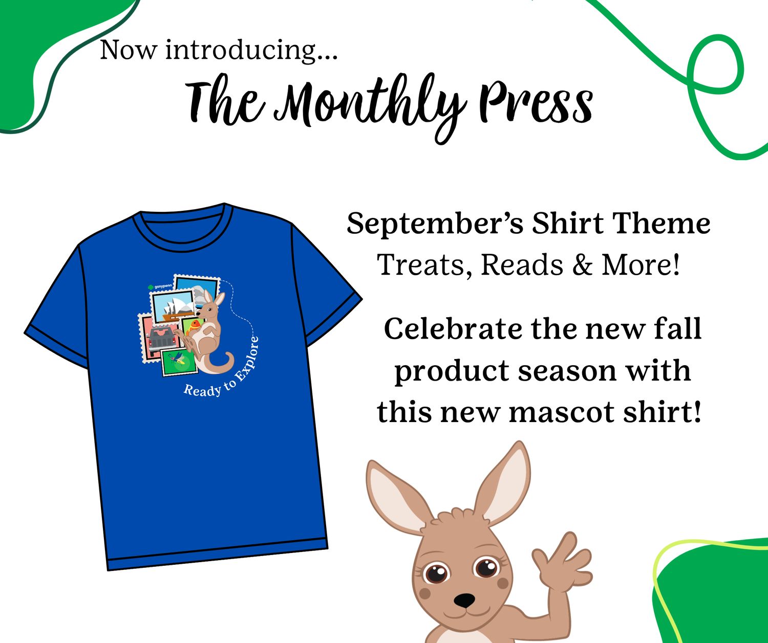 The Monthly Press September Treats, Reads &amp; More