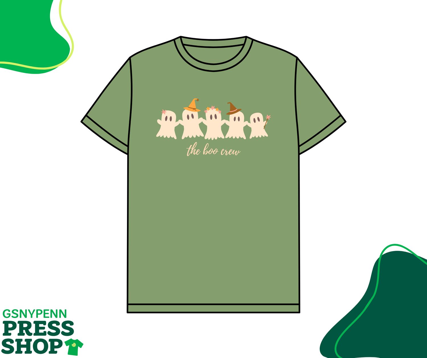 The Boo Crew T-Shirt Press Shop