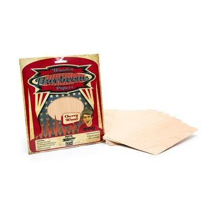 Pro Kamado Axtschlag Wood Papers Cherry 19 x 15 cm 8 stuks Pro Kamado Axtschlag Wood Papers Cherry 19 x 15 cm 8 stuks