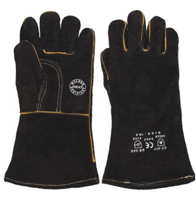 BBQ Handschoenen Zwart Kevlar Gestikt! BBQ Handschoenen Zwart Kevlar Gestikt!