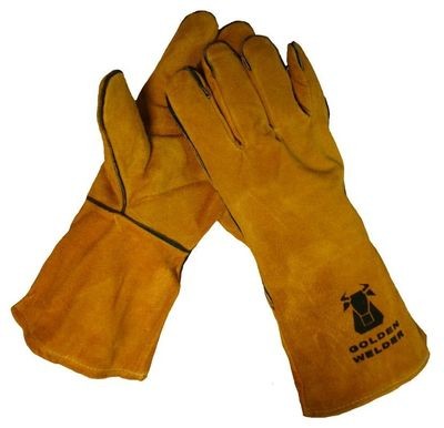 BBQ Handschoenen Golden Welder! BBQ Handschoenen Golden Welder!
