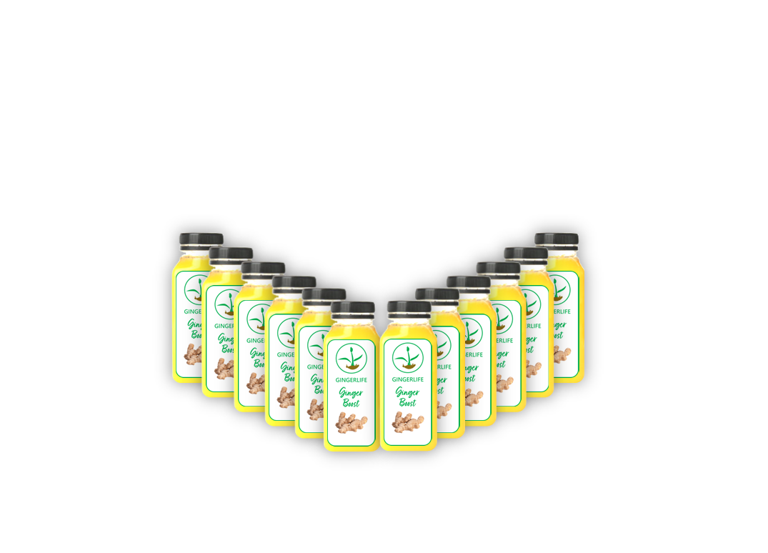 Ginger Pack (12 Ginger Boosts in 2oz size)