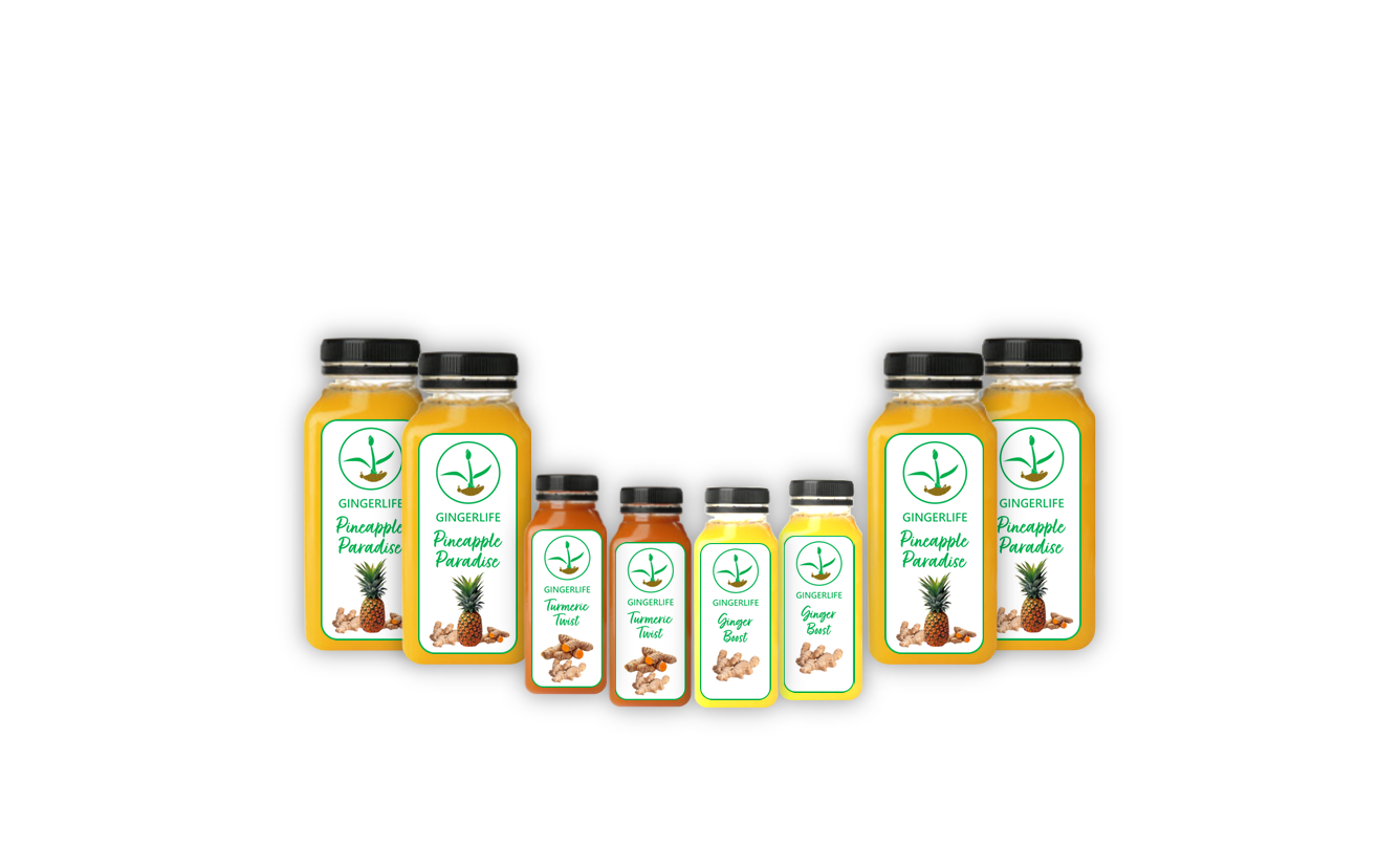 Inflammation Pack (4 Pineapple Paradise, 2 Turmeric Twist, 2 Ginger Boost)