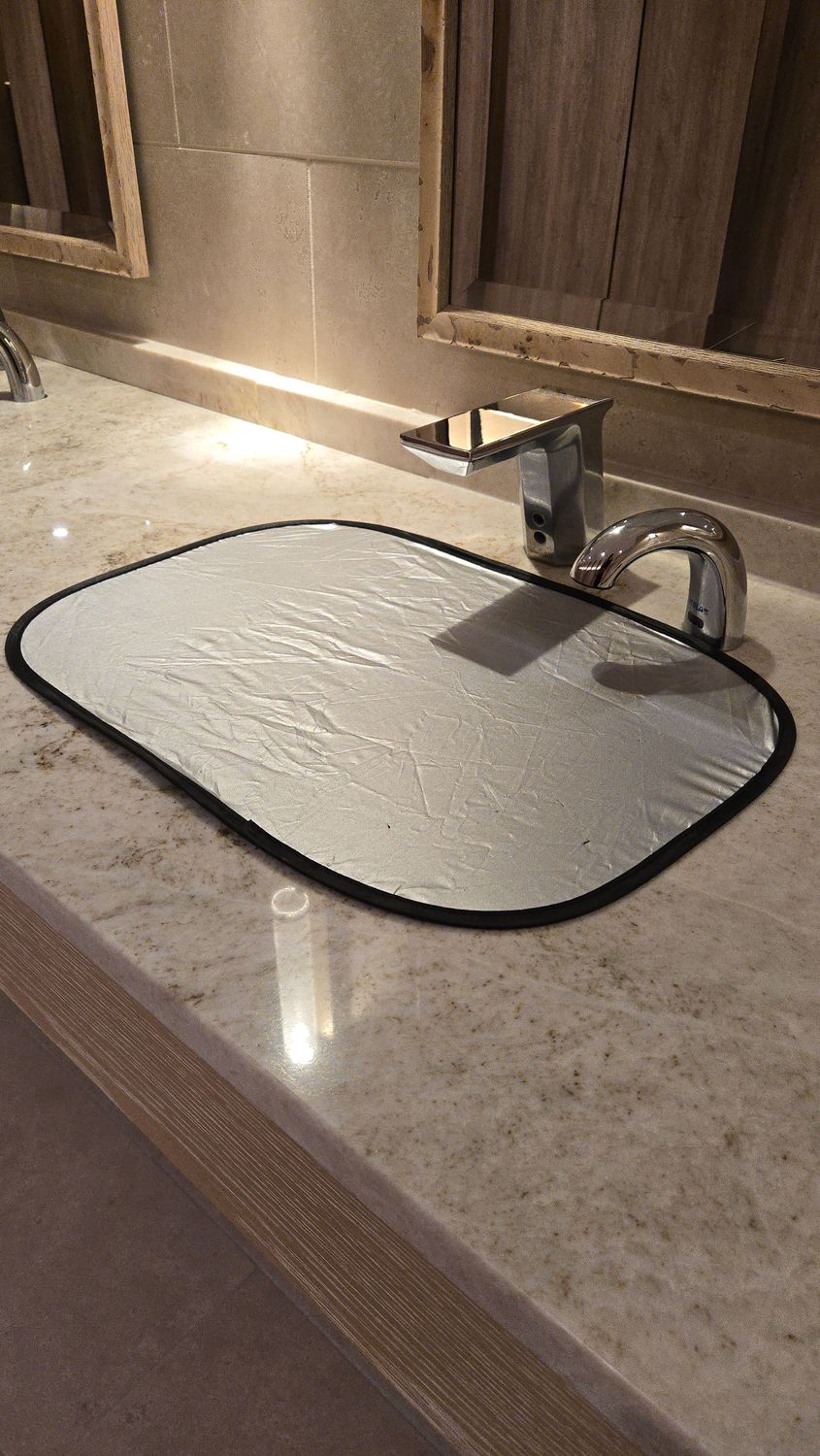 Beard Hair Catcher Gray