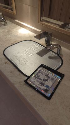 Beard Hair Catcher/ Sink Cover