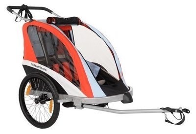 Przyczepka rowerowa WeeRide BUGGY GO 3w1 to doczepka, wózek i jogger w jednym.