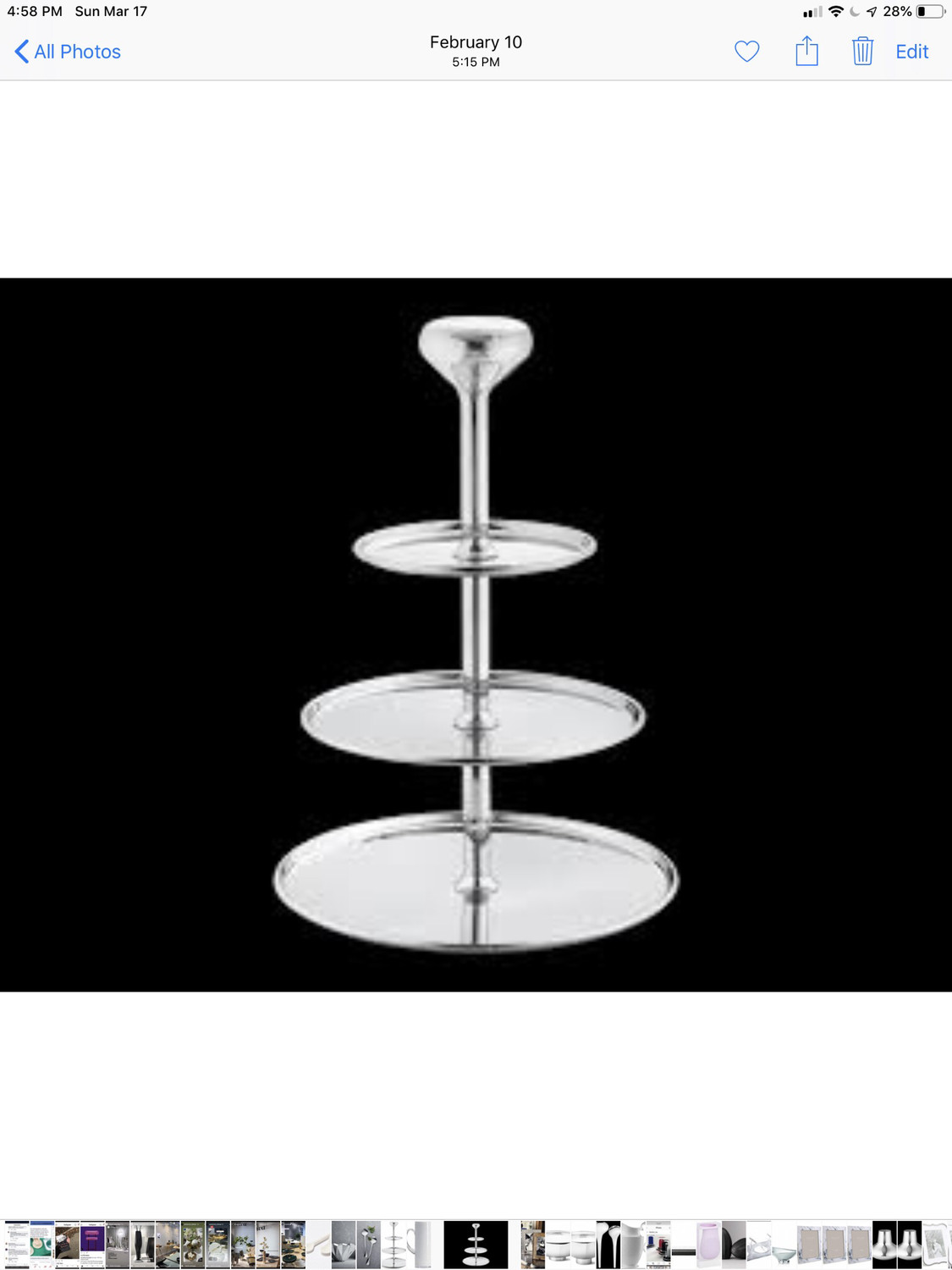 Georg Jensen Alfredo Etagere PURCHASED