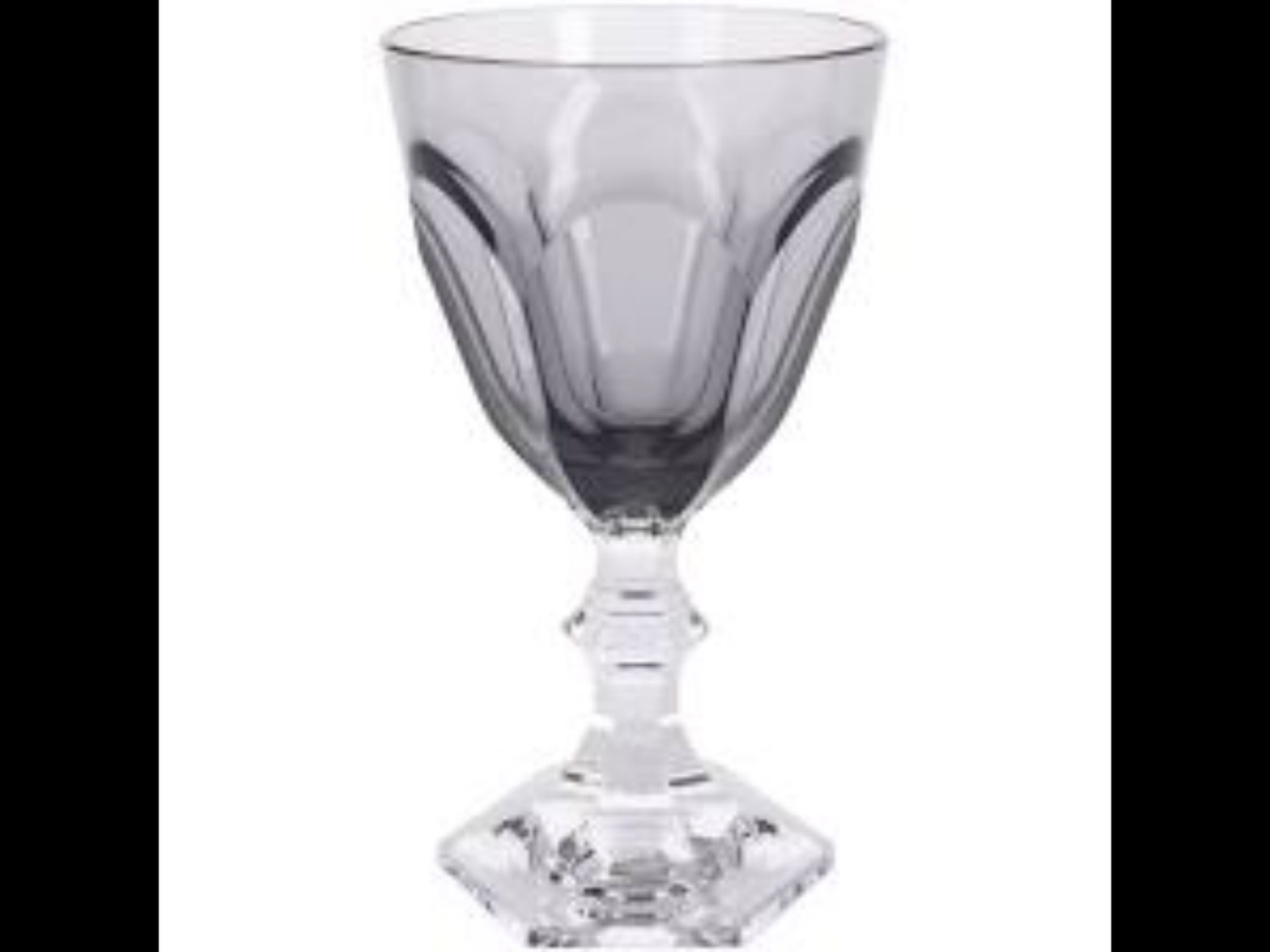 Mario Luca Giusti Grey 12 Dolce Vita Water Goblets 