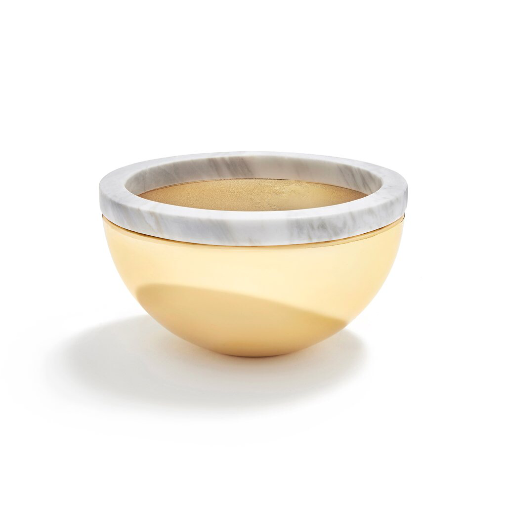 Anna New York Dual Gold Bowl
