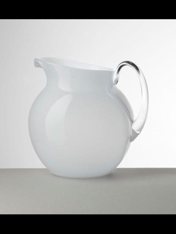 Maria Luca Giusti Palla Transparente White Pitcher PURCHASED