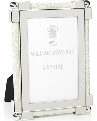 William Yeoward Shagreen 8x10 White Frame