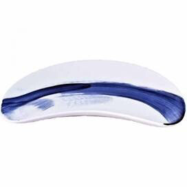 Royal Derby Brushstroke Crescent 12 Salad Plates