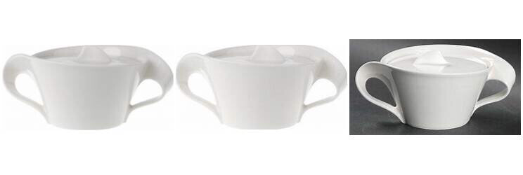 Villeroy And Boch Covered Small Bowls