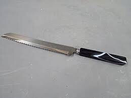 Black Agate Bread Knife