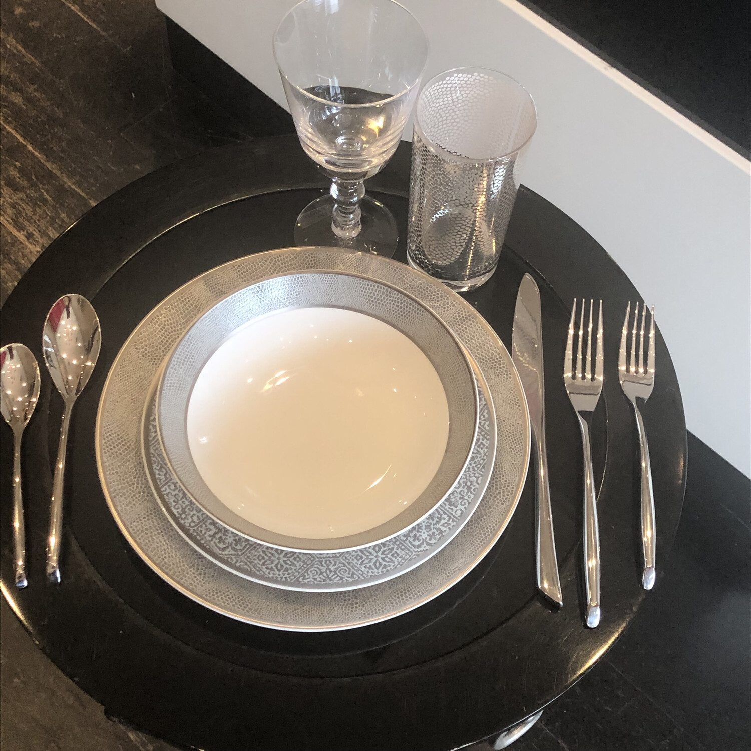 Bernardaud Sauvage Or Dinnerware 12 Dinners, 12 Salad, 12 Coupe Soup $124 Per 3 Piece Place Setting