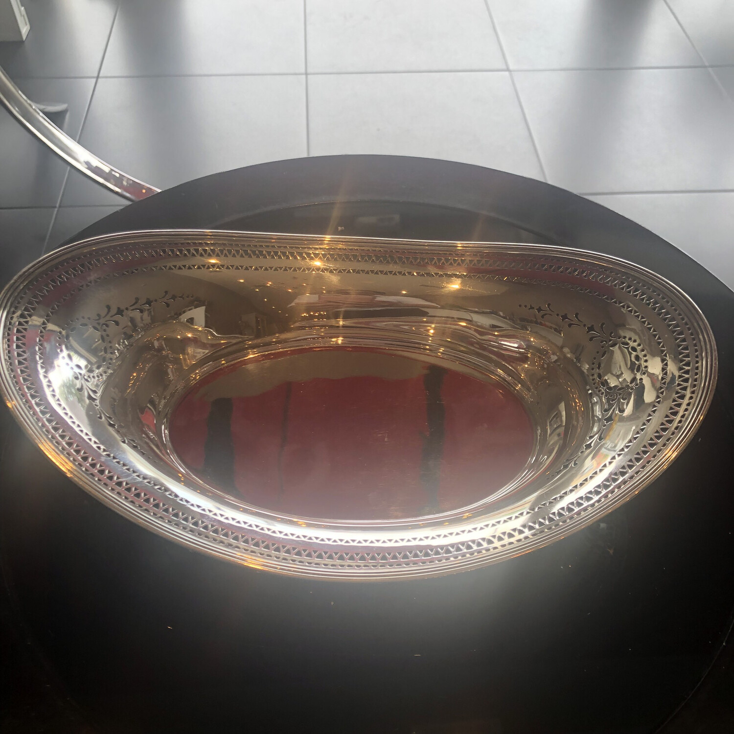 Estate Silver Tiffany Challa Basket