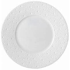 Bernardaud Ecume White 12 Salad Plates