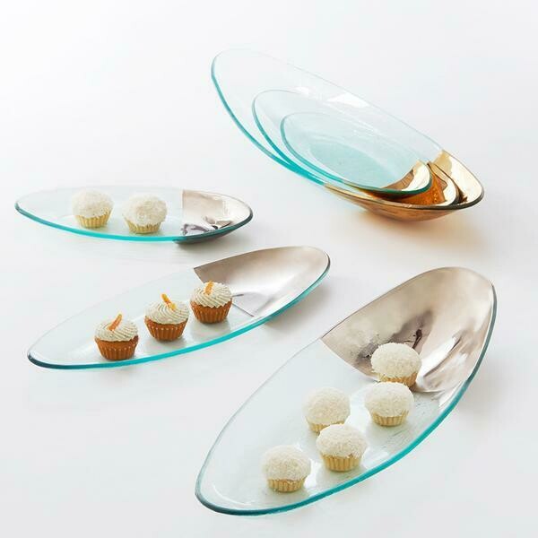 Annie Glass Large Mod Platter PURCHASED