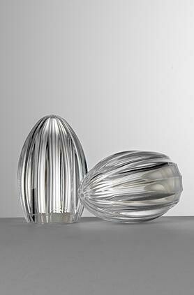 Mario Luca Giusti Clear Salt and Pepper Shakers