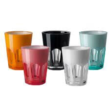 Mario Luca Giusti Double Face 12 White Tumblers PURCHASED
