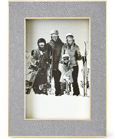 Aerin Shagreen Grey 5x7 Picture Frame PURCHASED