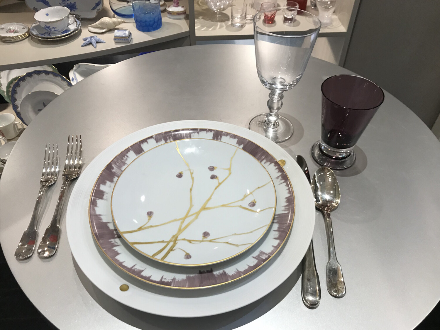 Marie Daage Dinnerware - 12 Dinner, 12 Salad, 12 Soup/Cereals