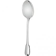 Cluny Silver Plate 4 Serving Spoons