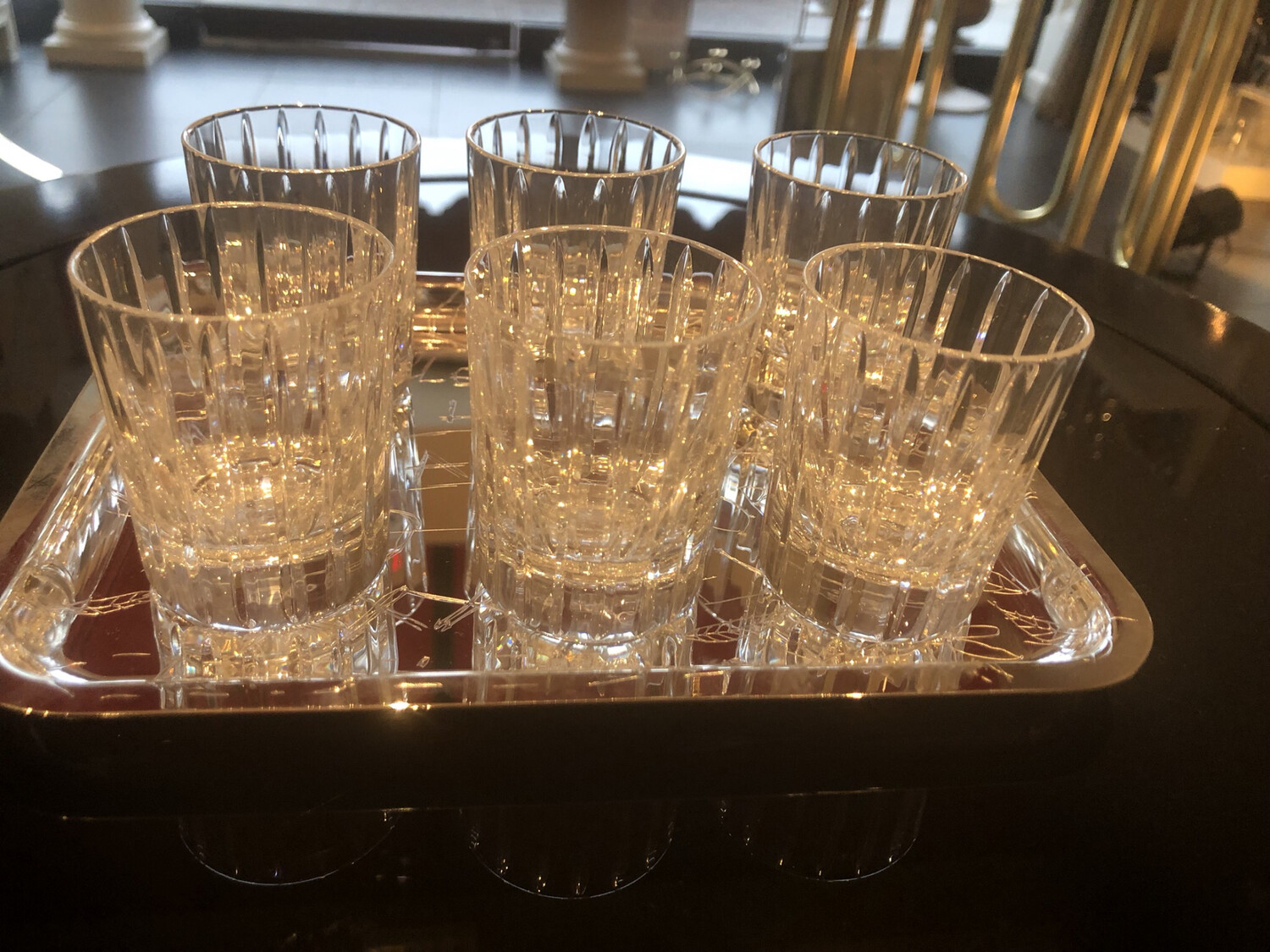 Baccarat Harmonie 2 Sets Of 6 Shot Glasses PURCHASED!