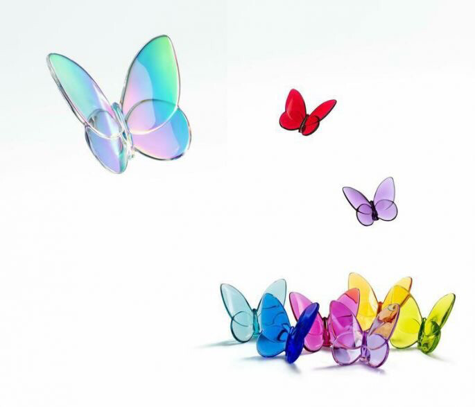 Baccarat Iridescent  Butterfly PURCHASED