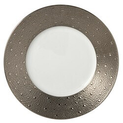 Bernardaud Ecume Platinum Salad Plates PURCHASED