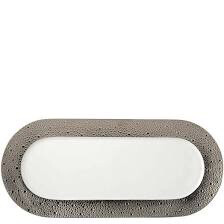 Bernardaud Ecume Platinum Cake Platter PURCHASED