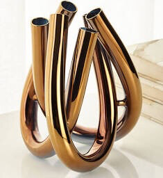 Rosenthal Triu Rose Gold Vase PURCHASED