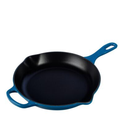 Le Creuset Signature Cast Iron Skillet Marseilles/Dark Blue